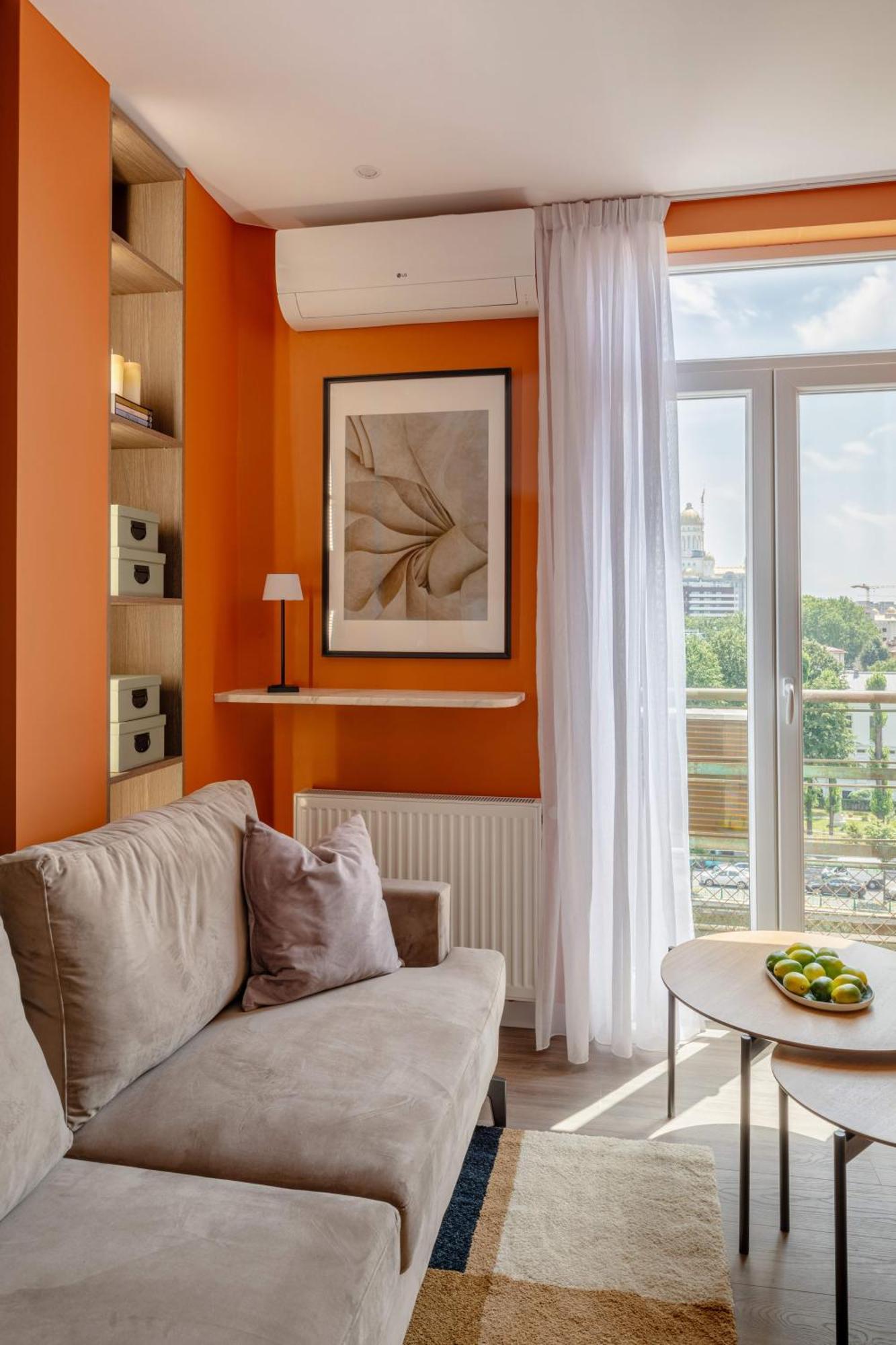 Ferienwohnung Playful & Bright 1Br Near The Faculty Of Law Bukarest Exterior foto