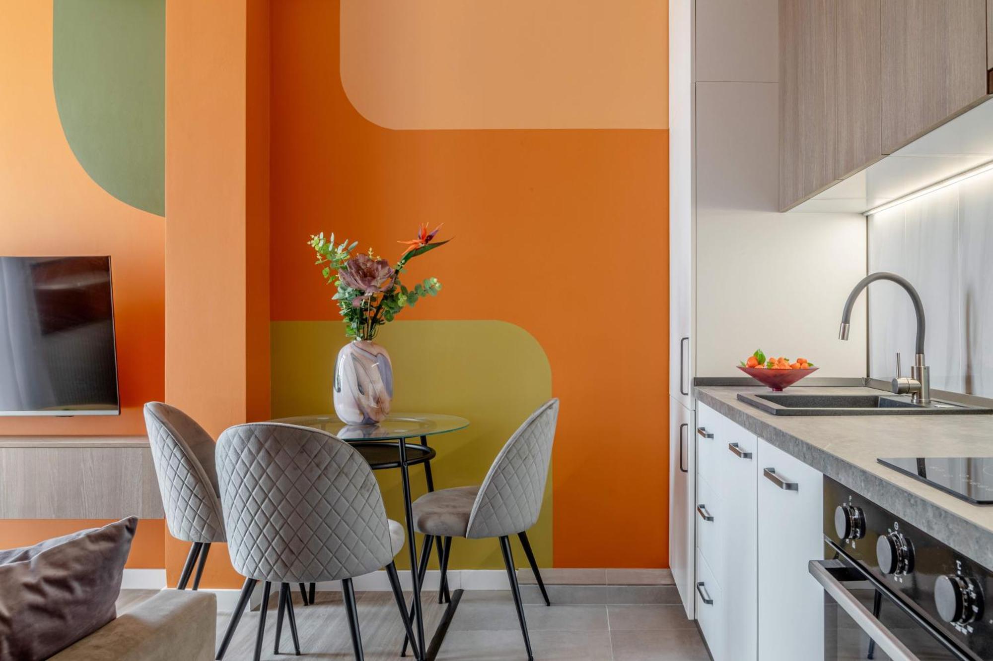 Ferienwohnung Playful & Bright 1Br Near The Faculty Of Law Bukarest Exterior foto