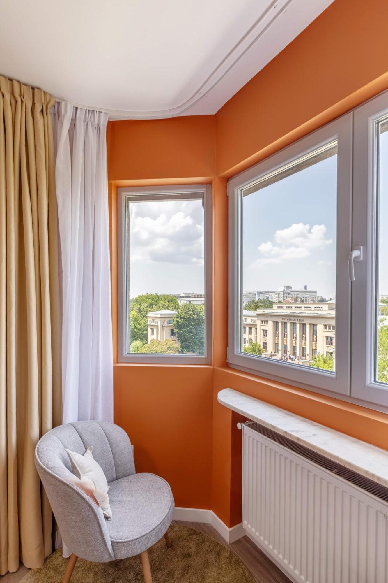 Ferienwohnung Playful & Bright 1Br Near The Faculty Of Law Bukarest Exterior foto