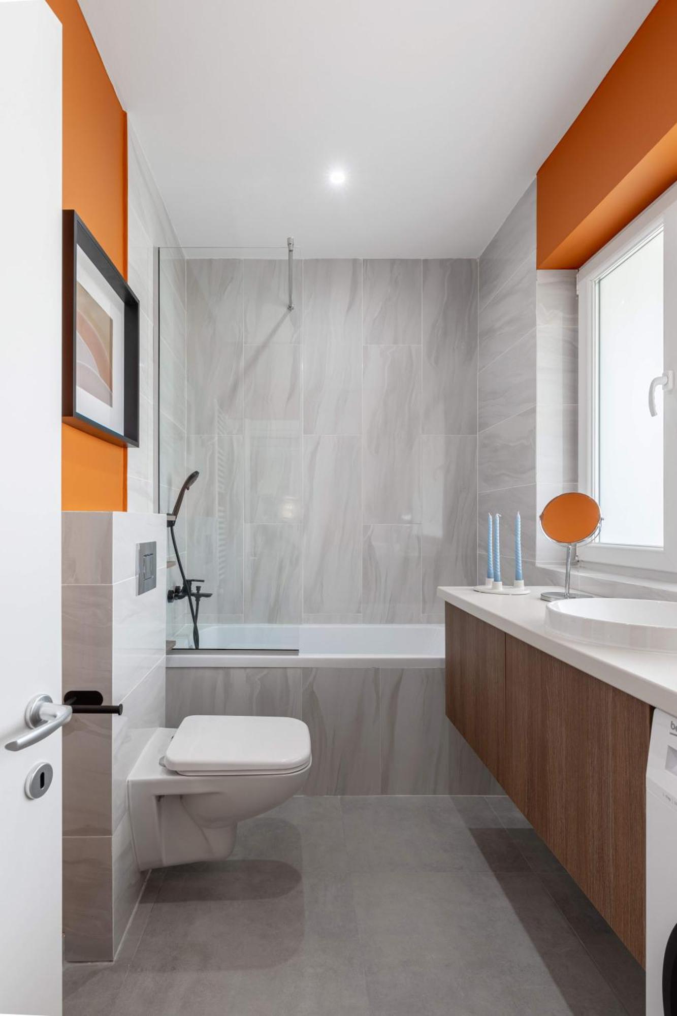 Ferienwohnung Playful & Bright 1Br Near The Faculty Of Law Bukarest Exterior foto