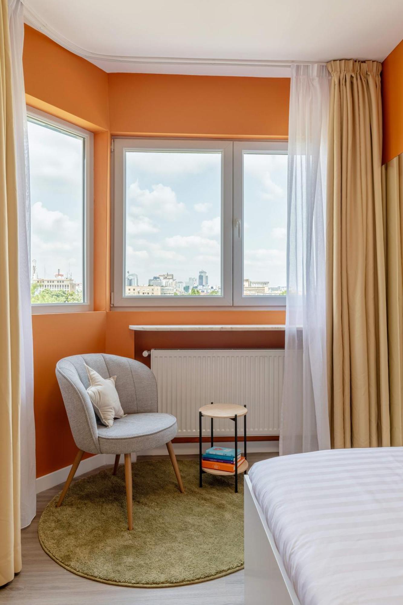 Ferienwohnung Playful & Bright 1Br Near The Faculty Of Law Bukarest Exterior foto