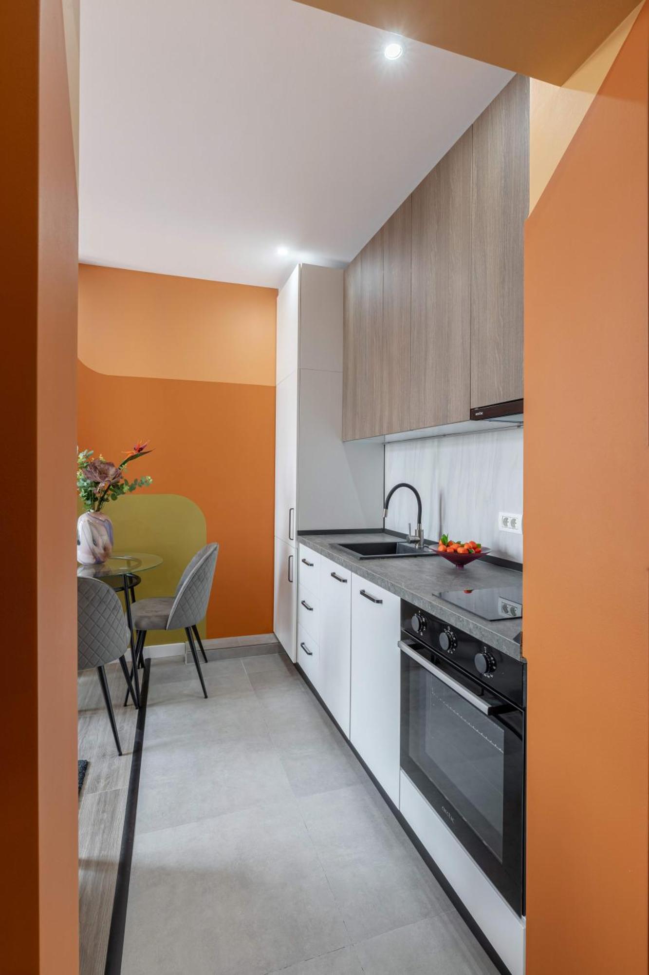 Ferienwohnung Playful & Bright 1Br Near The Faculty Of Law Bukarest Exterior foto